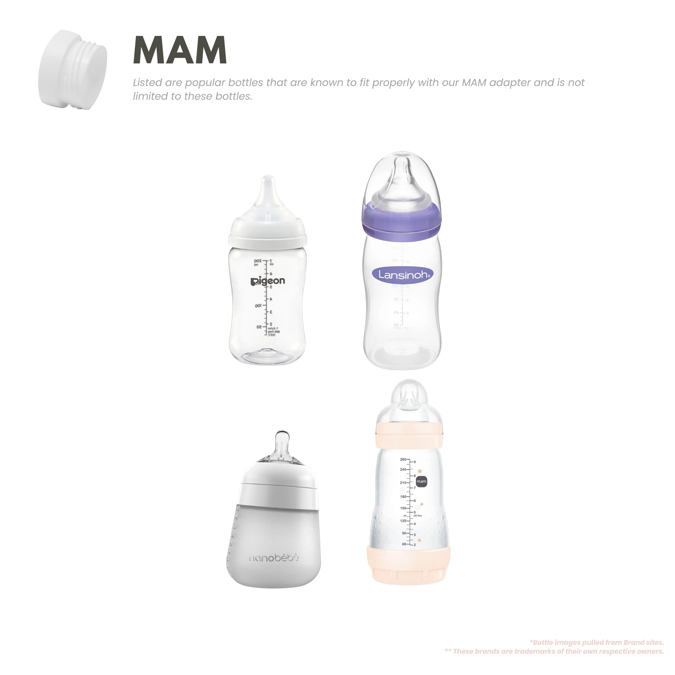 3.0 Portable Bottle Warmer Adapter Set (Warmer + Four Adapters)