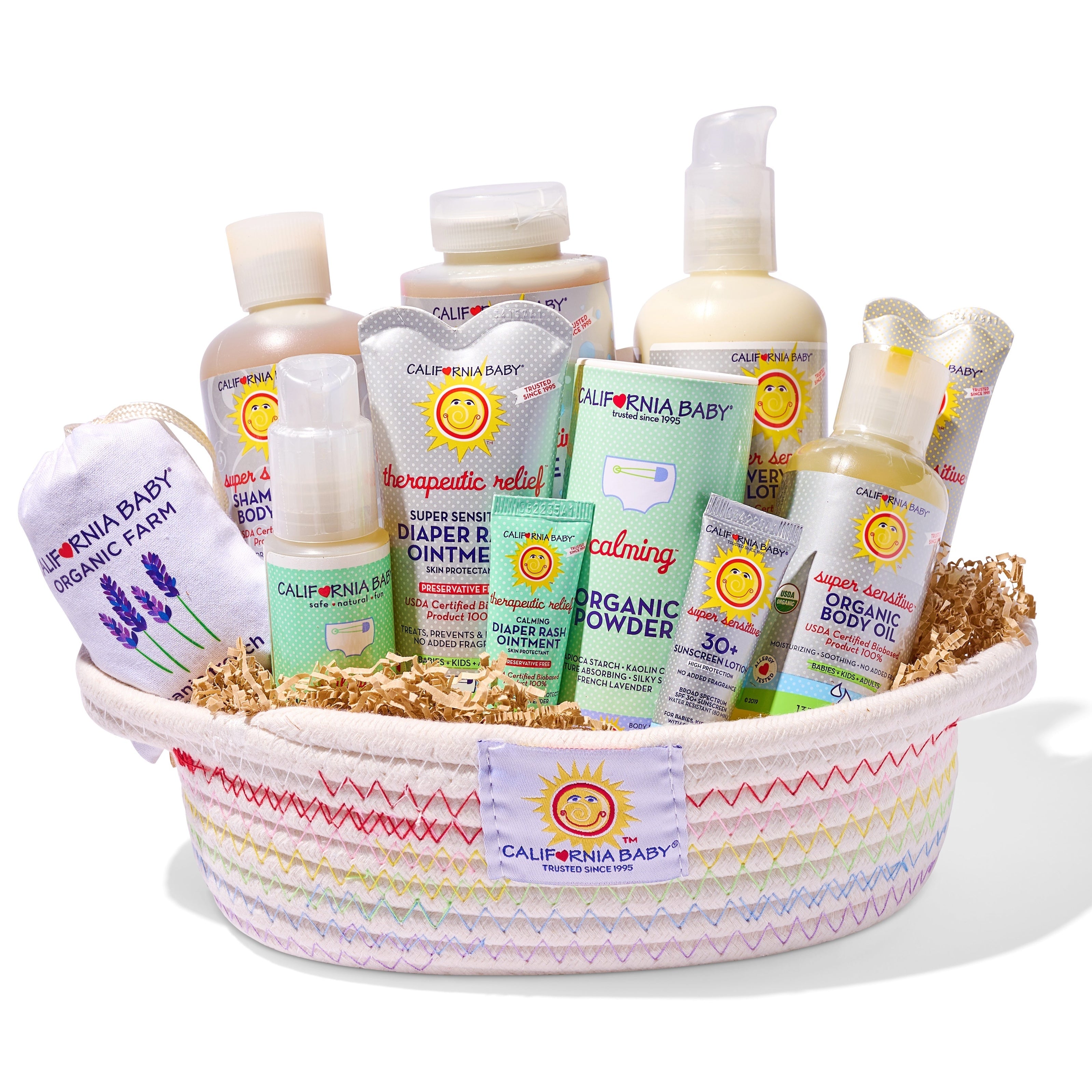 Welcome Baby Gift Basket