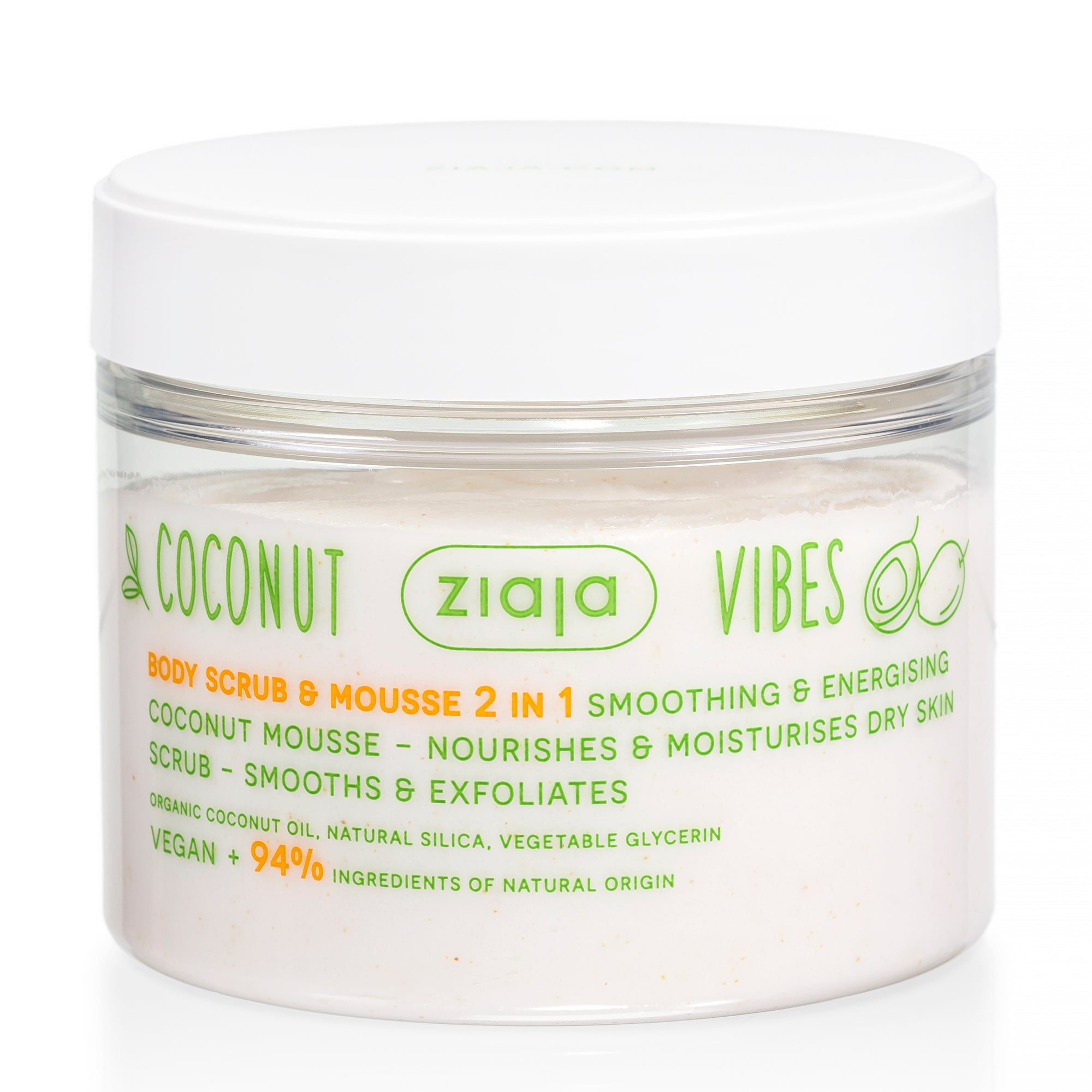 Coconut Vibes Body Scrub & Mousse 2 in 1