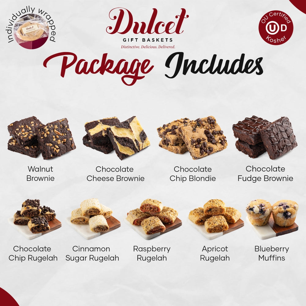 Classic Pastry Dessert Kraft Box