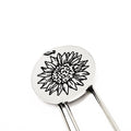 Sunflower Bookmark, Sunflower Lover, Adoration Gift, Good Luck Gift, Charm Bookmark, Daughter Gift, Wife Gift, Love Gift, Sunflower Charm