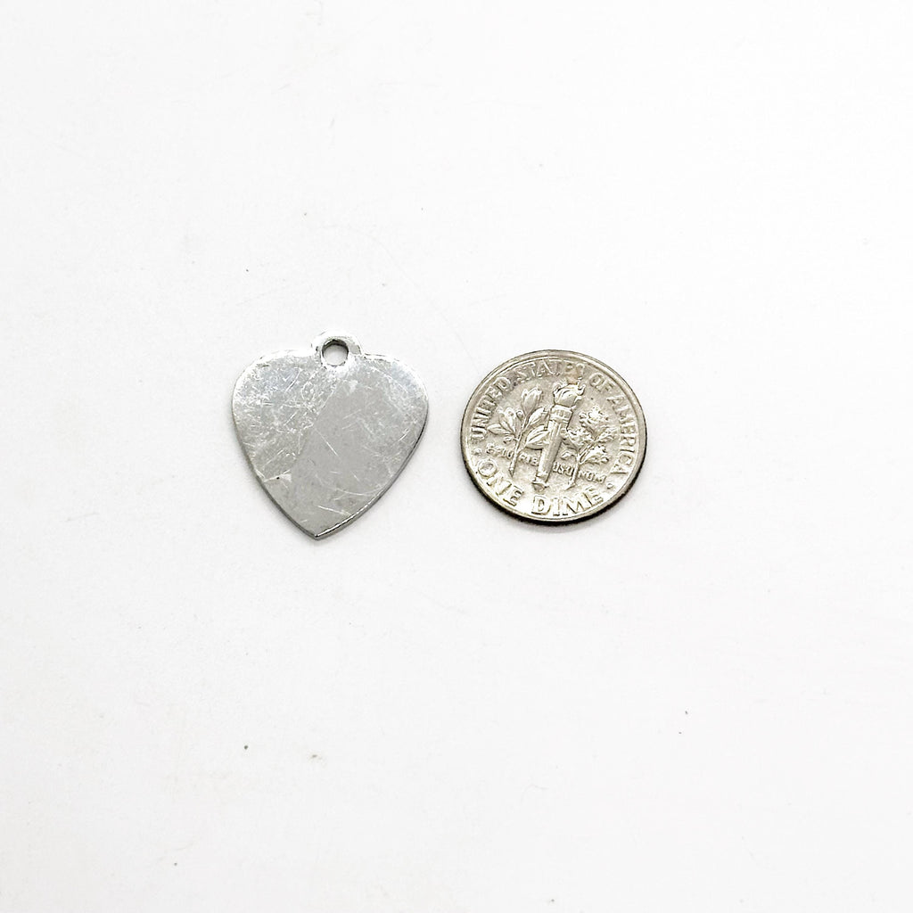 Babe Bracelet Stainless Steel Adjustable Bangle With 19mm Heart Charm, Romantic Jewelry Gift For Girlfriend Wife Anniversary Valentine